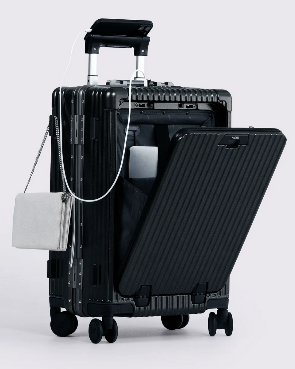 Valise rigide légère – Balance intégrée + compartiment dossiers/PC
