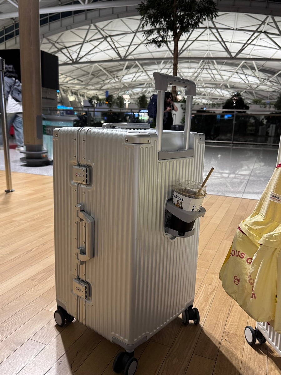 Valise rigide légère – Balance intégrée + compartiment dossiers/PC